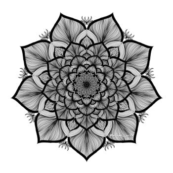 Mandala Art A3 Poster