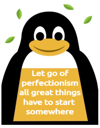 Penguin quotes A3 Poster