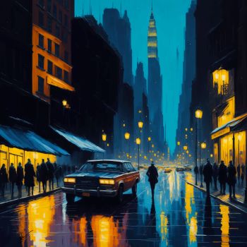 NEW YORK CITY A3 Poster