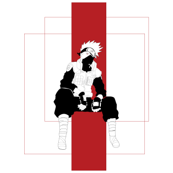 Kakashi Poster A3 Poster