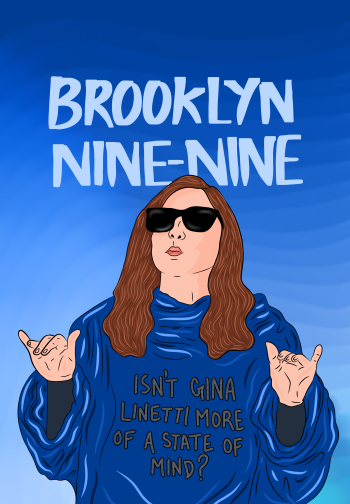 Brooklyn nine nine Gina  A3 Poster