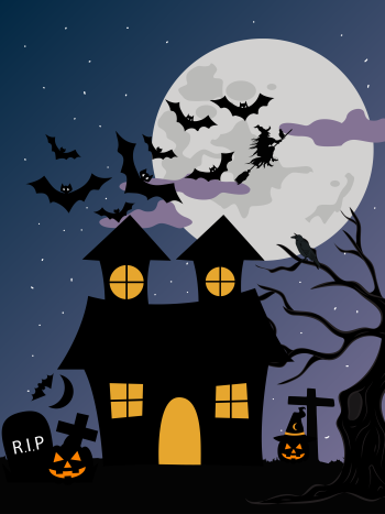 Happy halloween A3 Poster