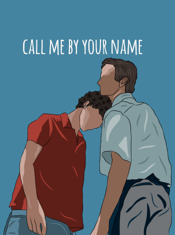 Call me by your name fanart A4 Poster