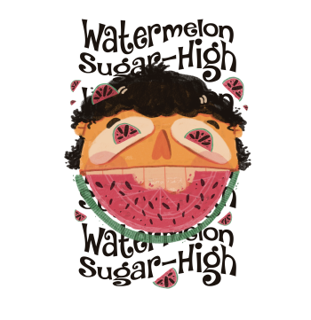 Watermelon Sugar A3 Poster