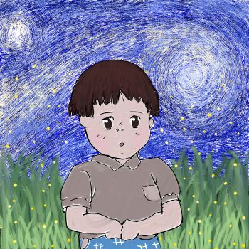 Setsuko- Studio Ghibli  A3 Poster