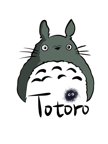 Totoro A3 Poster
