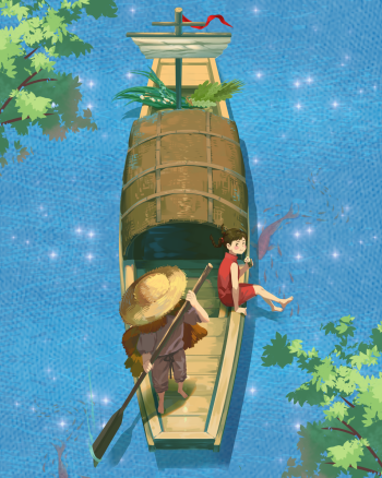 Anime Illustration  A3 Poster