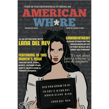 Lana Del Rey A&W Retro A3 Poster