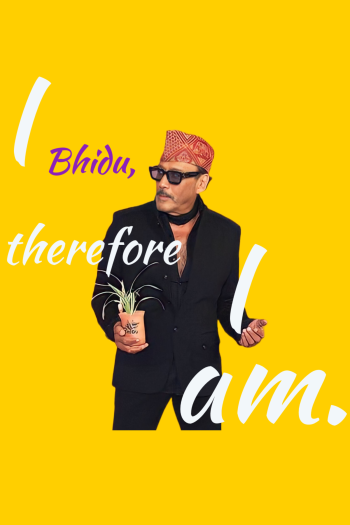 Bhidu meme A3 Poster