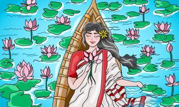 A Girl's Journey on the River A3 Poster