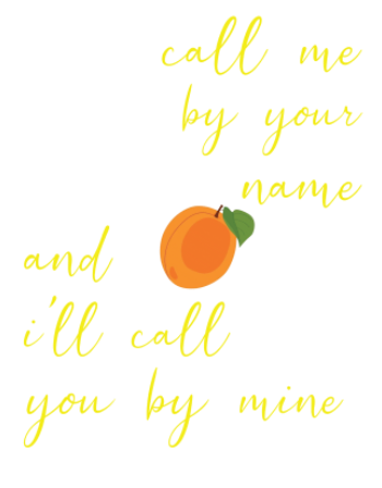 Call me by your name  A3 Poster