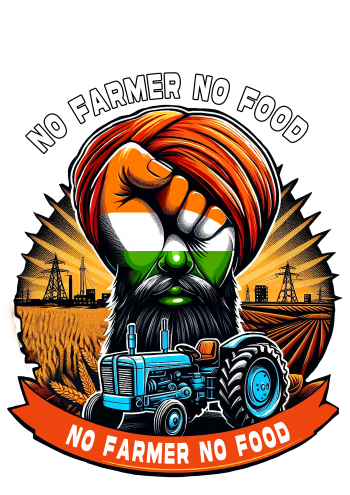 No Farmer, No Food A3 Poster