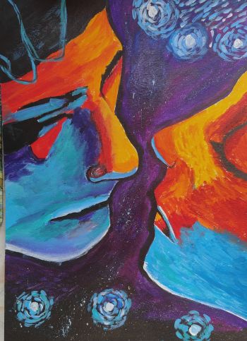 Cosmic love  A3 Poster