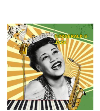 Ella Fitzgerald - Jazz A3 Poster