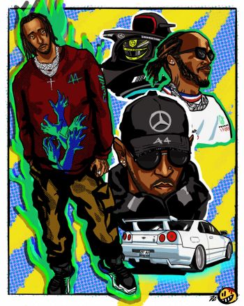 LEWIS POSTER/TOTE A3 Poster