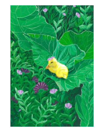 Little Duckling A3 Poster