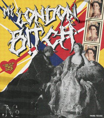 PARIS TEXAS FULL ENGLISH A3 Poster