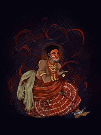 Theyyam A3 Poster