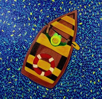 Starry Waters A3 Poster