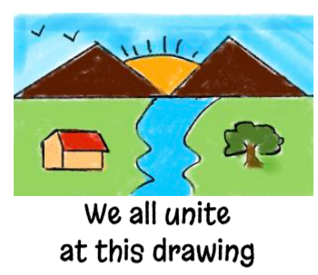 Nostalgic drawing childhood A3 Poster