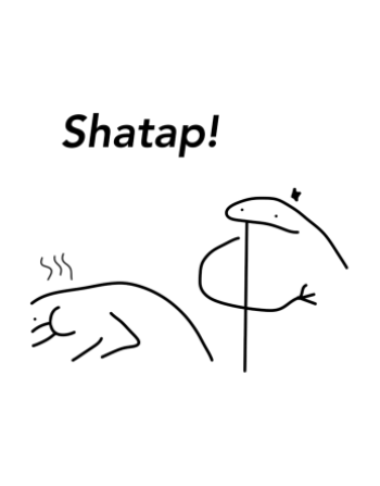 Shatap meme memes A3 Poster