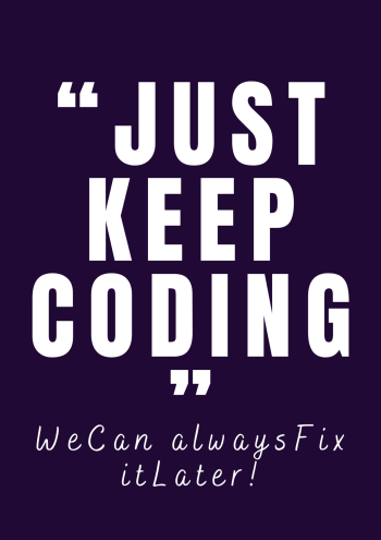 coding Motivation for coders A3 Poster