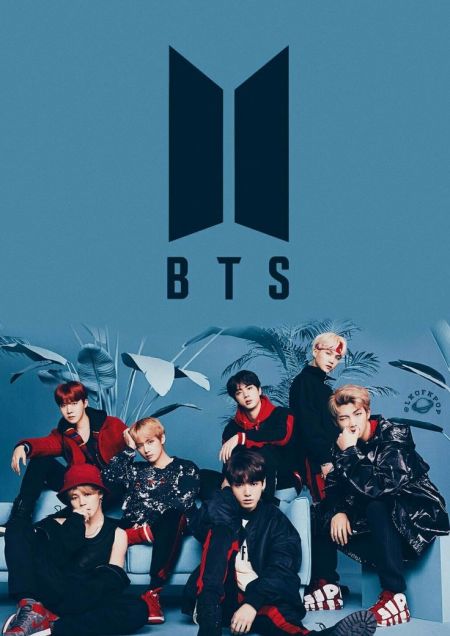 BTS poster blue edition - Poster