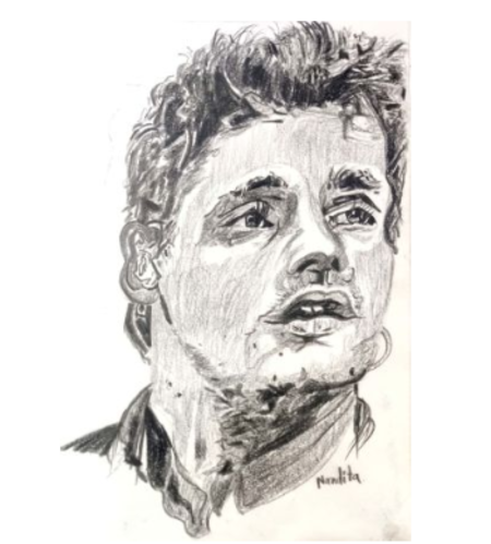 Portrait of John Mayer by joyce on Stars Portraits