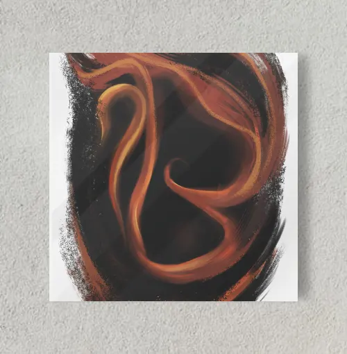 Ek Onkar 8" x 8" Acrylic Poster