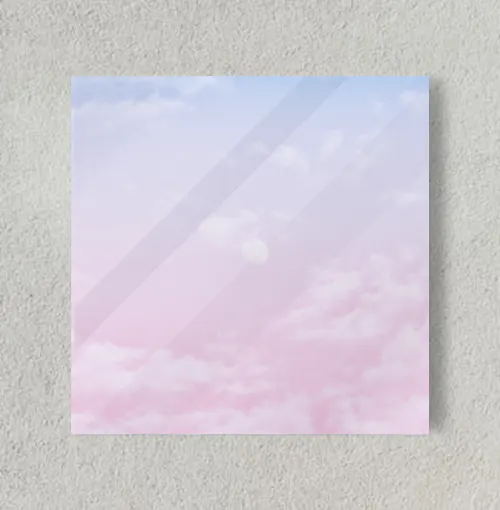 Aesthetic 8" x 8" Acrylic Poster