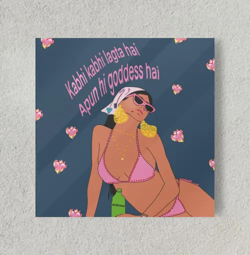 Apun Goddess 8" x 8" Acrylic Poster