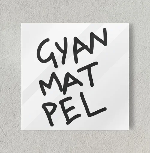 Gyan mat de 8" x 8" Acrylic Poster