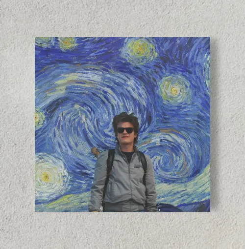 Steve - Stranger Things 8" x 8" Acrylic Poster