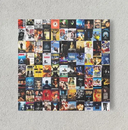 Cinema Poster 8" x 8" Acrylic Poster