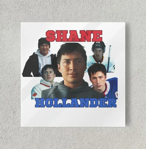 Shane Hollander - Heated Rivalry 8" x 8" Acrylic Poster
