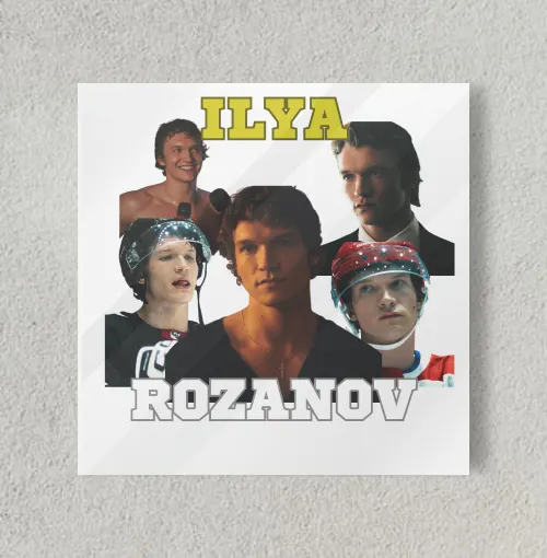 Ilya Rozanov - Heated Rivalry 8" x 8" Acrylic Poster