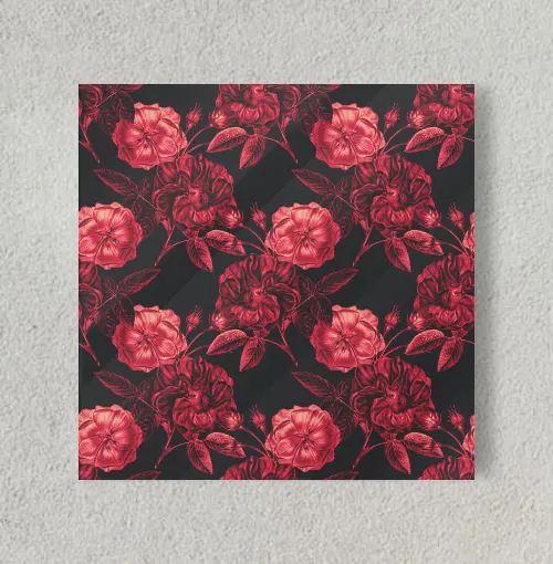 petal, petals, flowers, flower, pink, pale, pastel 8" x 8" Acrylic Poster