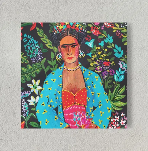 Frida Kahlo Edition 8" x 8" Acrylic Poster