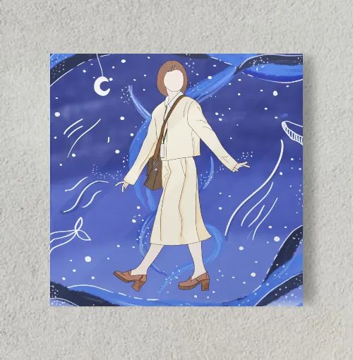 Extraordinary attorney woo- 8" x 8" Acrylic Poster