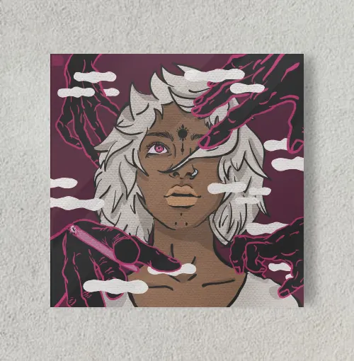 Trance 8" x 8" Acrylic Poster