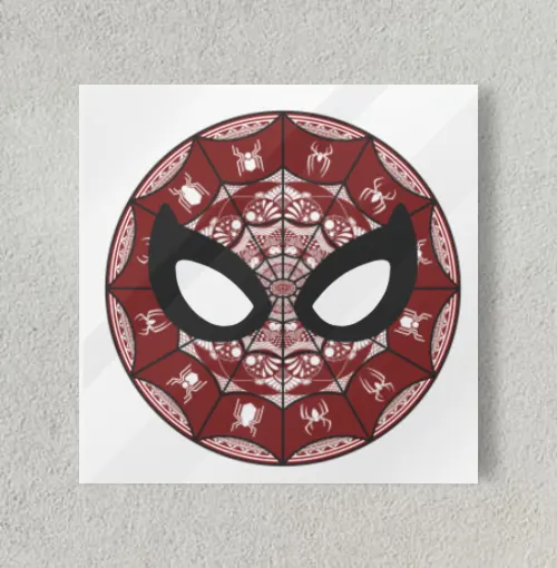 Spiderman Desi version 8" x 8" Acrylic Poster