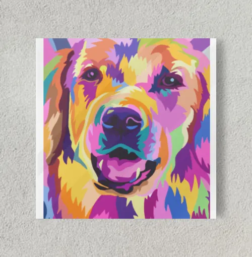 doggo 8" x 8" Acrylic Poster