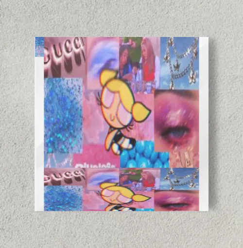 Girly Aesthetics  8" x 8" Acrylic Poster
