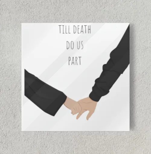 couple goals 8" x 8" Acrylic Poster