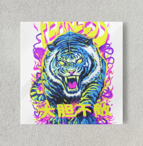 fearless 8" x 8" Acrylic Poster