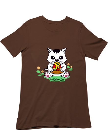 Foodies Cat Classic T-Shirt