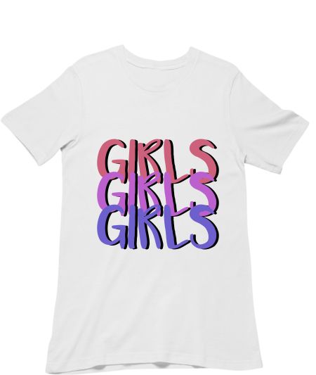 GIRLS GIRLS GIRLS Classic T-Shirt