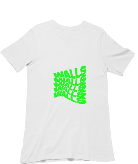 Walls- Louis Tomlinson (green) Regular T-Shirt
