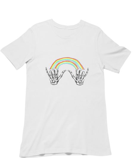 Rainbow skeleton Regular T-Shirt