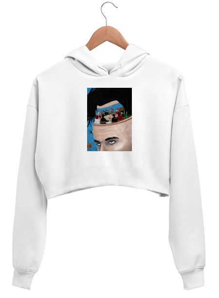 Mr.Depp Crop Hoodie